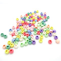 700pcs/set 12mm Colorful Hair Beads Big Hole Acrylic Transparent Jumbo Braid Dreadlock Kid Hair Beads for Braids Accessories