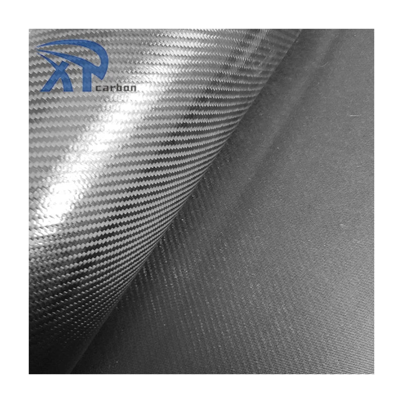 Hot Selling Product Expandable 3k 240g Tpu Twill Matte/Glossy Material Leather Gloves Coated Carbon Fiber Cloth