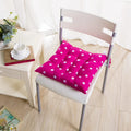 Cheap Price Durable Square Cushion Pillow Dining Room Polyester Floor Seating Cushion