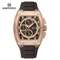 NEW  NAVIFORCE 8050 Quartz Watches Men Casual Sports Chronograph Quartz Wrist Watch Waterproof De Cuarzo Relojes