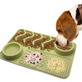Octopus Sucker Base Super Suction Absorbable Pet Slow Feeders Dog Food Mat Waterproof Silicone Dog Lick Pad