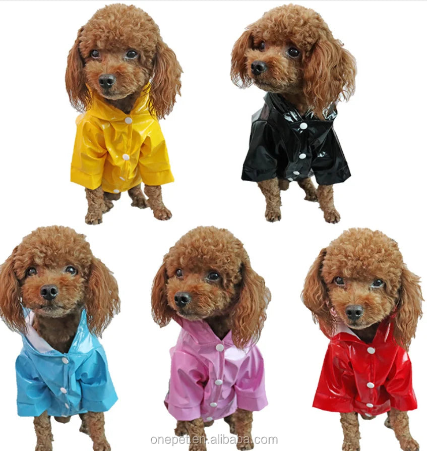 High End Luxury Pet Clothes Reflective Raincoat Dog Clothing Raincoat Waterproof for Dog
