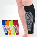 Custom Logo Soccer Shin Guard Leg Brace Support Pads Honeycomb Calf Compression Sleeve for Football Protection
