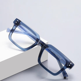 High End Tr90 Eyeglasses Frames 2024 Anti Blue Light Women Eyeglasses