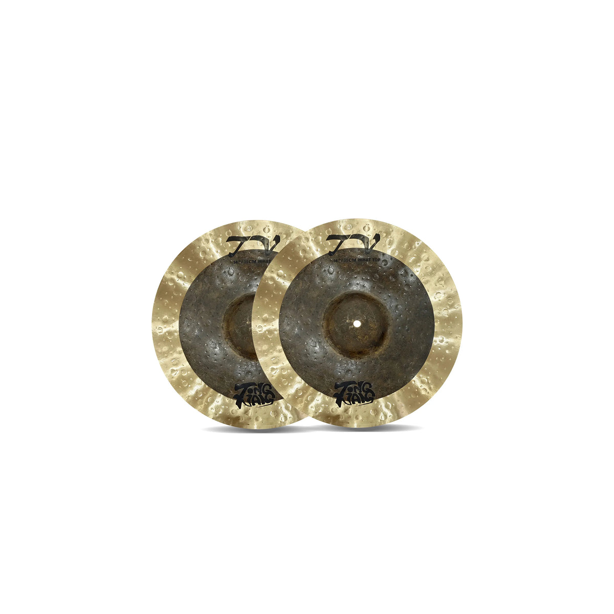 Drum Accessories Cymbals B25 TV Series 14" Hihat Cymbals