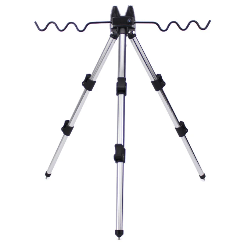Fishing Rods Support Telescopic Rod Holder Foldable Adjustable Outdoor Fishing Equipment Tripod Fishing  Stand