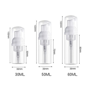Wholesale for Clear White Black Liquid Soap Bottles 100ML 120ML 150ML 200ML with Foam Pump for Facial Cleanser Min. Order 100pcs