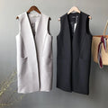 Hot Sale Spring New 2026 Korean Style Simple and Thin Temperament Fashion Suit Vest Female Solid Color Wild Fashion Women's Vest