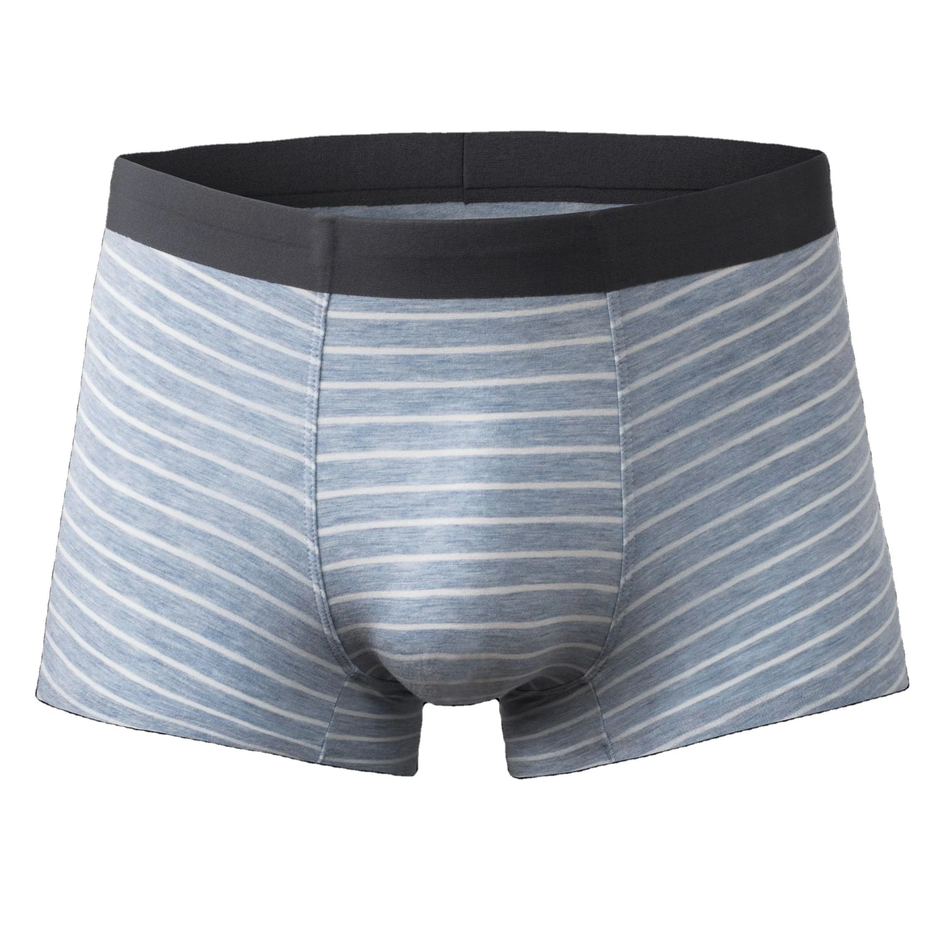 Men's Fashion Performance Boxer Briefs Stretch Mesh & Cotton Loose Fit Comfort for Bulk Orders OEM Supplier
