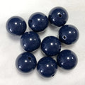 20mm 100PCS Bubblegum Beads Solid Chunky Gumball Beads Opaque Acrylic Round Loose Spacer Beads Mixed Colors for Jewelry Making