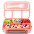 New Product School Tiffin Lunch Box Kids 1300ML 4 Compartment Bento Lunch Box for Adults Children Microwave Safe BPA Free