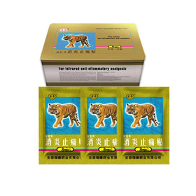 New Products 2024 tiger Pain Relief Patch Far Infrared Effective Pain Relief Natural Herb Heating Pads Pain Relief Patch