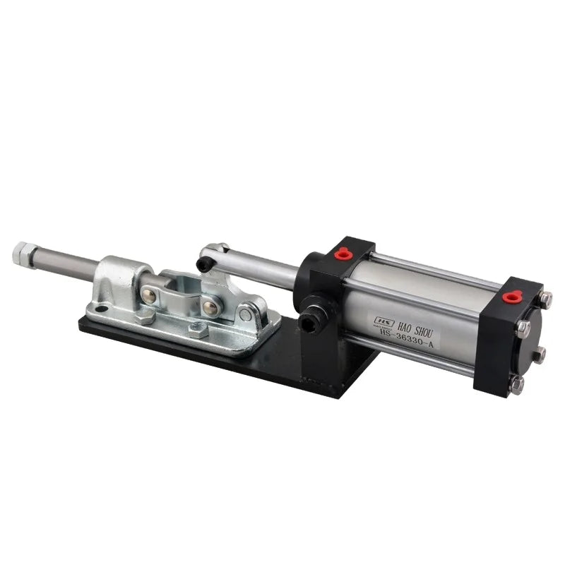 Pneumatic Clamp Taiwan Haoshou HS-36330-A Plunger Stroke 28mm  air Power Clamp Holding Capacity 1136KG for CNC Machine