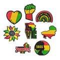 Africa Freedom and Independence Handmade Embroidery Iron-on Patch Africa Patch