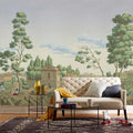 3d French Hotel Famous Riverside Scenery Building Wallpaper Living Room Sofa Background Wall Cloth Restaurant Medieval Murals