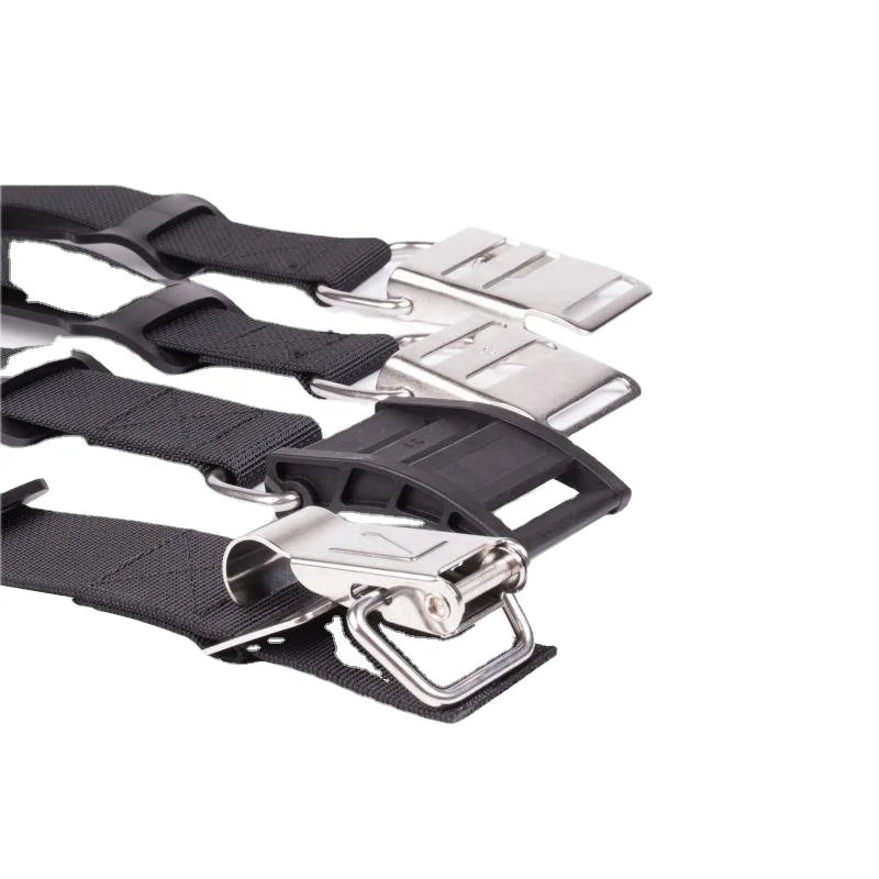 For Diving Backmount Cam Brand Tank Strap Black SS and Nylon
