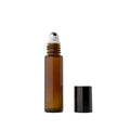 In Stock 10ml Transparent Glass Roller for Ball Perfume Bottles Round Empty Eye Cream Roll on Seal Ingot