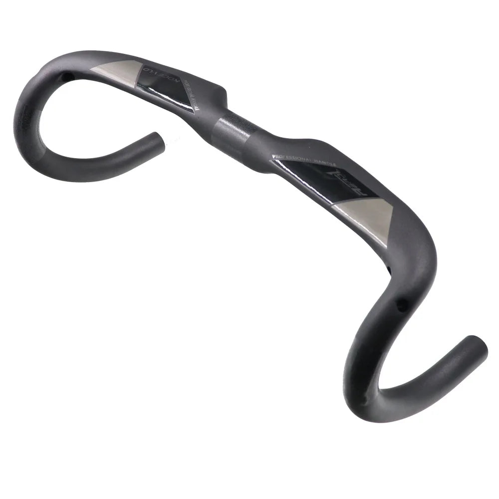Carbon Fiber Road Handlebars Road Bike ultra Light Handlebars 31.8mm Inner Line Style