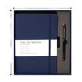 Custom Logo Daily Planner Leather Agenda Journal Diary Notebook Gift Set Box Notebook With Pen and Bottles in Bulks