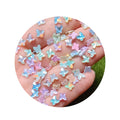 5MM Mini AB Butterfly Iridescent Crystal Glass Glitter Nail Parts Rhinestone Butterfly Nail Art Decoration Jewelry Making