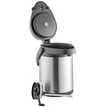 Insulated Thermal Cup Lined Airpot Coffee Thermos Pot Modern HANDGRIP Lever Stainless Steel 2.5L-5L Sliver Eco-Friendly 6-12
