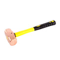High Quality Non Sparking Industrial Grade China Manufacturer Red Copper Die Forged Double Round Head Hammer 1-20LB