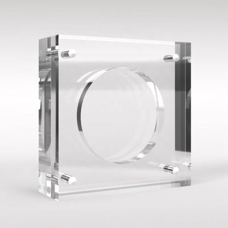 Manufacturer Factory Supplier Perspex/Acrylic Coin Display Case Acrylic Display Case