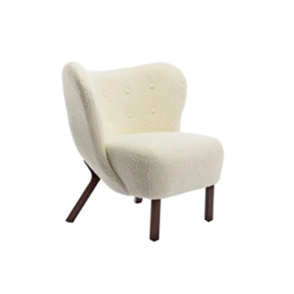 Modern Velvet Leisure Chair for Living Room Dining Bedroom and Hospital Solid Wood Indoor Hotel Furniture Accent Style