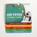 New Air Fryer Accessories Magnetic Shape Design Cheat Sheet Airfryer Cooking Times Chart Fridge Portable Guide for Kitchen Use