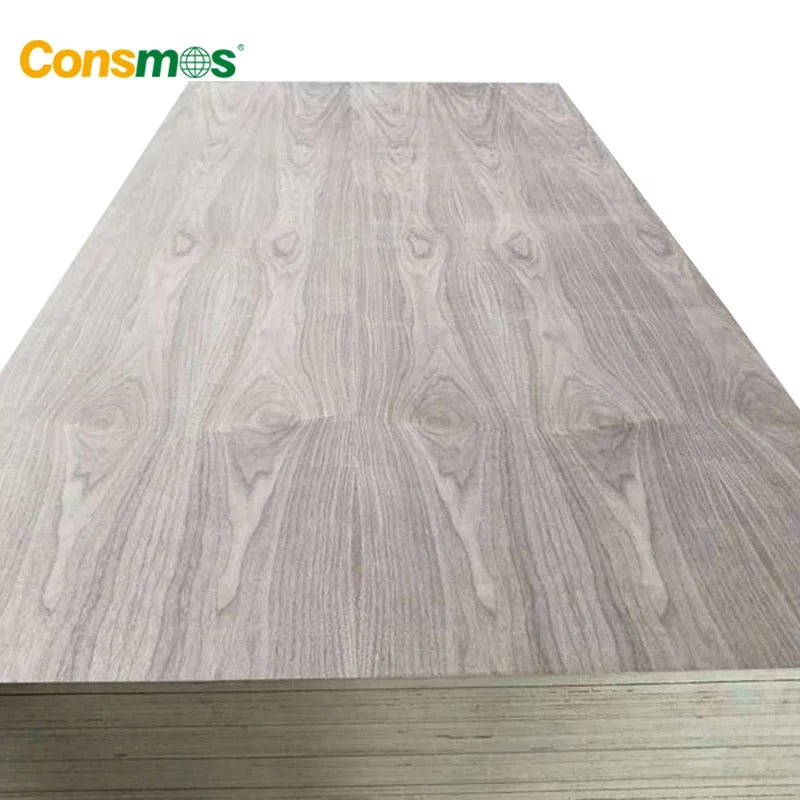 Fancy Plywood Natural Veneer Teak Red Oak White Oak Maple 1220*2440mm 4.5mm 9mm