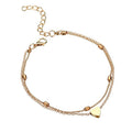 Heart Female Leg New Anklets Barefoot Foot Jewelry Anklets Beach Ankle Bracelets Heart Charm Anklet Jewelry for Women