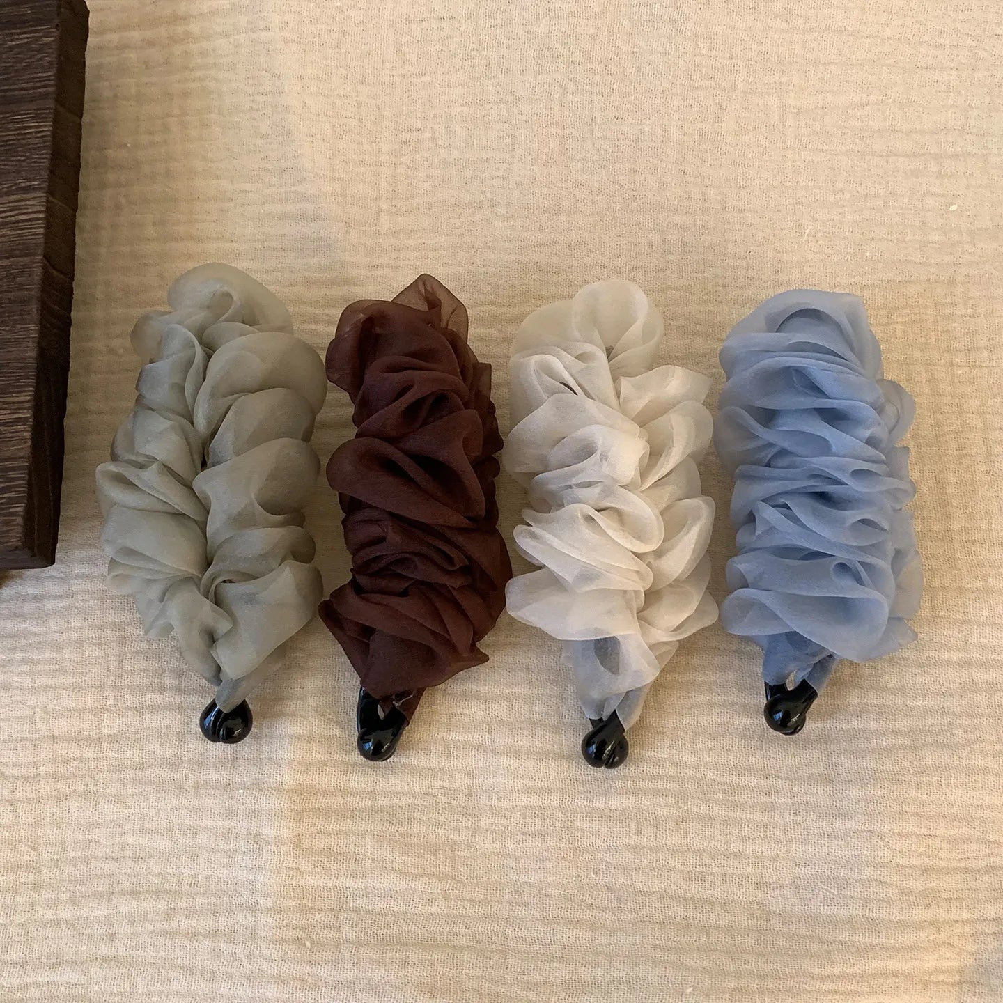 New Style New Fashion Handmade Women Hair Accessories Vintage Retro Laces Wrap BB Hair Clips Accessories for Women