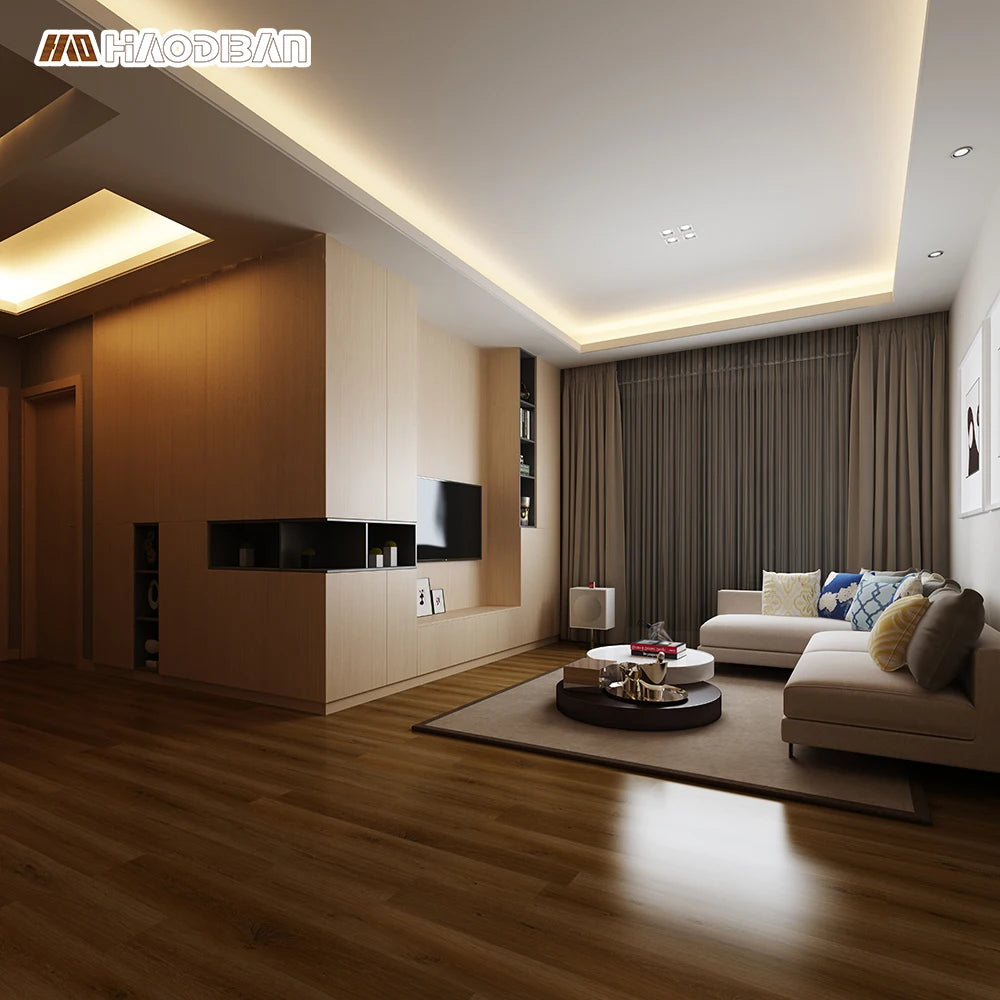 Dry Back Loose Lay Luxury Vinyl Plank 20mil Wear Layer LVP LVT 5mm PVC Click Lock Vinyl Tiles SPC Flooring