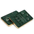 Fancy Decorative Gemstone Display Stand Metal Jewelry Display Tray for Diamond Earrings Pendant Bracelet Ring