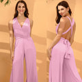 2024 Summer Women Popular Fashion Multi Wearing Method Multi Rope Crossing Sexy Bandage Jumpsuit
