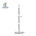 Three-in-One Long Handle Floor Brush for Bathroom Gap Cleaning Window Cleaning Blind Spot Remover Stainless Steel Wire Hand