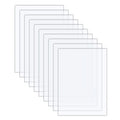 Acrylic Sheets Clear Extruded Plexiglass for Picture Frame Glass Replacement Projects Display Painting  5 Inch X 7 Inch 10 Piece