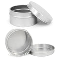 60g Empty Container Aluminium Jar Metal Soap Tin Box Aluminum Cans logo Tin Box Packaging Empty Box Tin Can