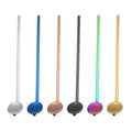 Metal Straws Spoon for Tea Bar Stainless Steel Drinking Straw Ice Scoop