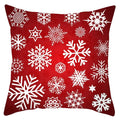 Christmas Pillow Covers 18*18 in Christmas Party Decorations Winter Holiday Decor Throw Cushion Case for Home Couch