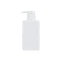 150ml 200ml PET White Square Plastic Bottles PP Cap Empty Cosmetic Containers for Lotion Shampoo Facial Cleanser Screen Printing