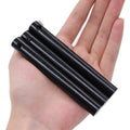 12*100mm Weatherproof Survival Emergency Hiking Gear Magnesium Bar Fire Starter Black 1 Year Warranty