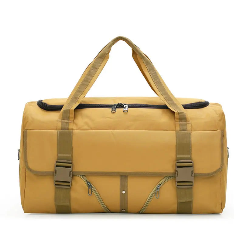 Large Outdoor Unisex Luggage Gym Sports Travel Bag Shoes Clothes Zipper 63L Capacity Hot Sale Customized P Travel Wholesale