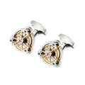 New Arrival Stainless Steel Movement Tourbillon Cufflinks for Men for Wedding Groom Mechanical Watch Steampunk Engagement Gift