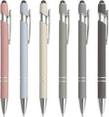 Quality Material 2-in-1 Stylus Retractable Ball Point Pen With Stylus Tip Custom Metal Stylus Ballpoint Pen for Touch Screens