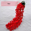 Wholesale 90cm Artificial Syringa Hanging Ceiling  Flower Strings Wedding Decoration