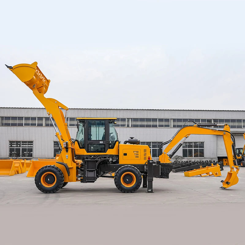 Free Shipping EPA Engine Manufacturer    Excavator Backhoe Loader Cheap Price Mini Backhoe Excavator Loader