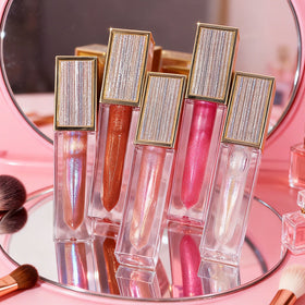 Wholesale Vegan Lip Gloss Moisturizing Shiny Glitter Lipgloss Custom Private Label Plumping Lip Oil For Women Makeup Cosmetics