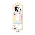 Nekoni Paper Index Bookmark Self-Stic Note Pads Memo Pad Stic Notes Kawaii Sakura Festival Cute Memo Pads for Sticky Notes
