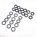 Seal Kit with 24 Pcs Spool and Wiper Seals 25/975703 25/975704 Control Valve NBR Material Oil Resistance Feature